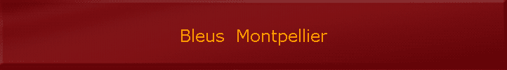 Bleus  Montpellier